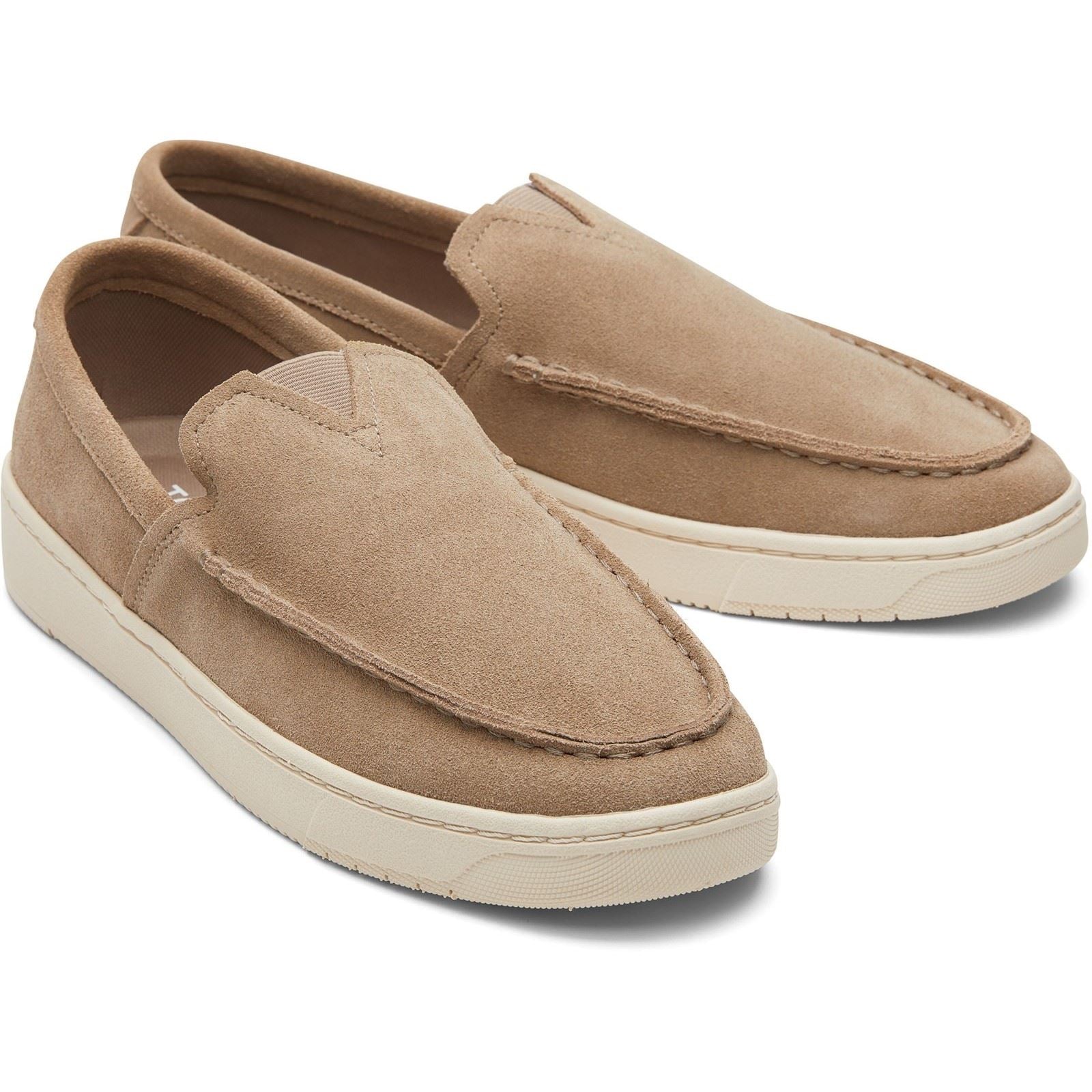 TOMS TRVL Lite Espadrilles En Cuir Pour Hommes Dune