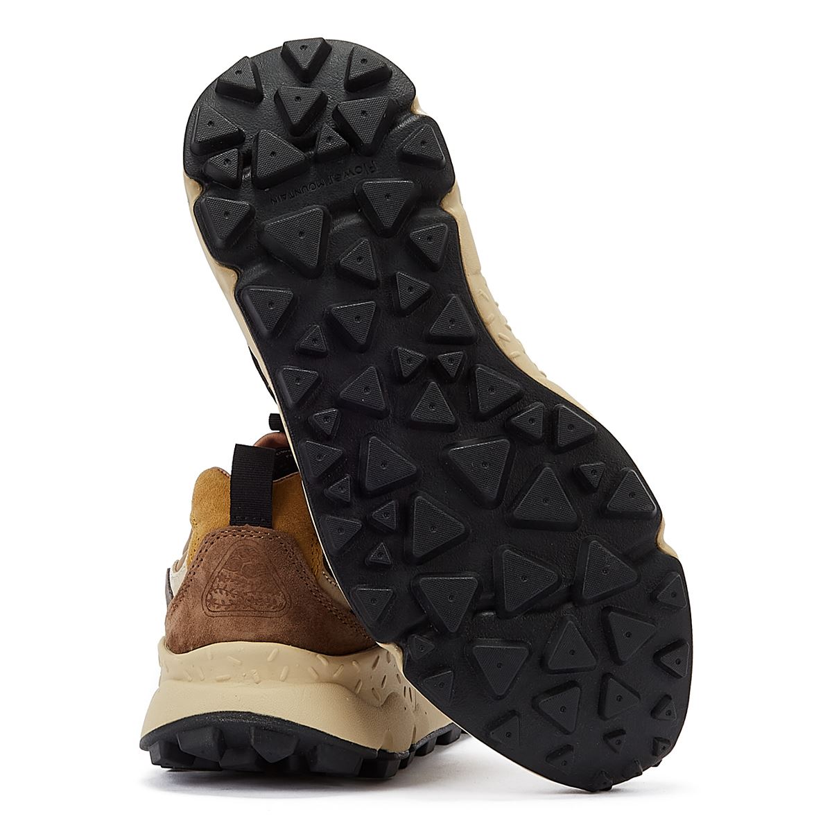 Flower Mountain Yamano 3 Baskets Homme En Daim/Nylon Marron