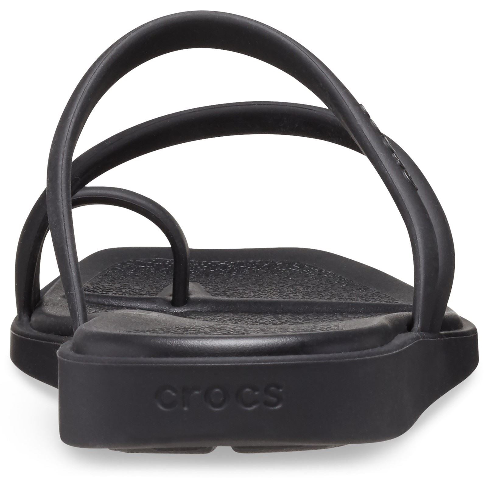 Crocs Miami Toe Loop Sandal Sandales Noires Pour Femmes
