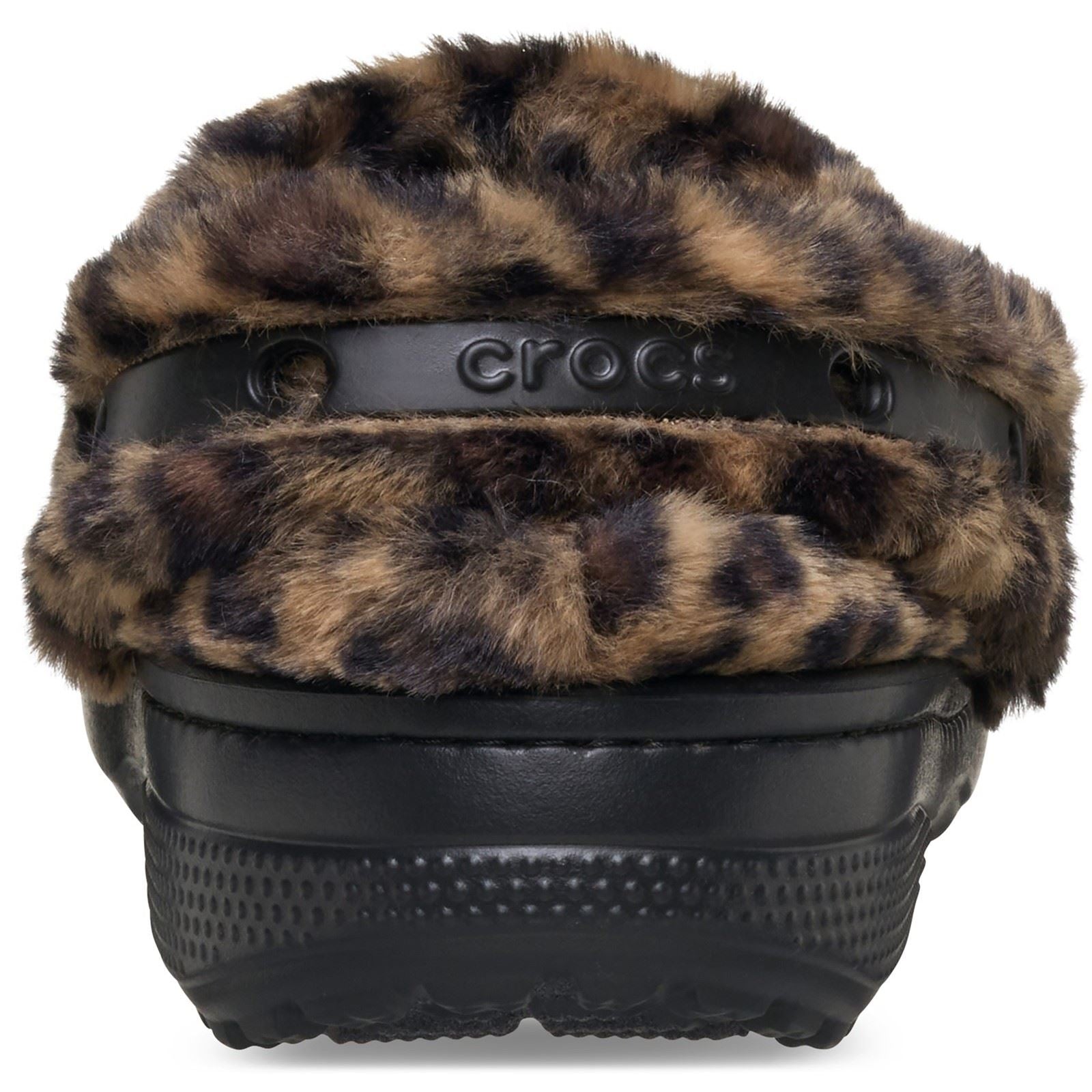 Crocs Classic Unfurgettable Clog Sabots Léopard Pour Femmes En Mélange De Polyester