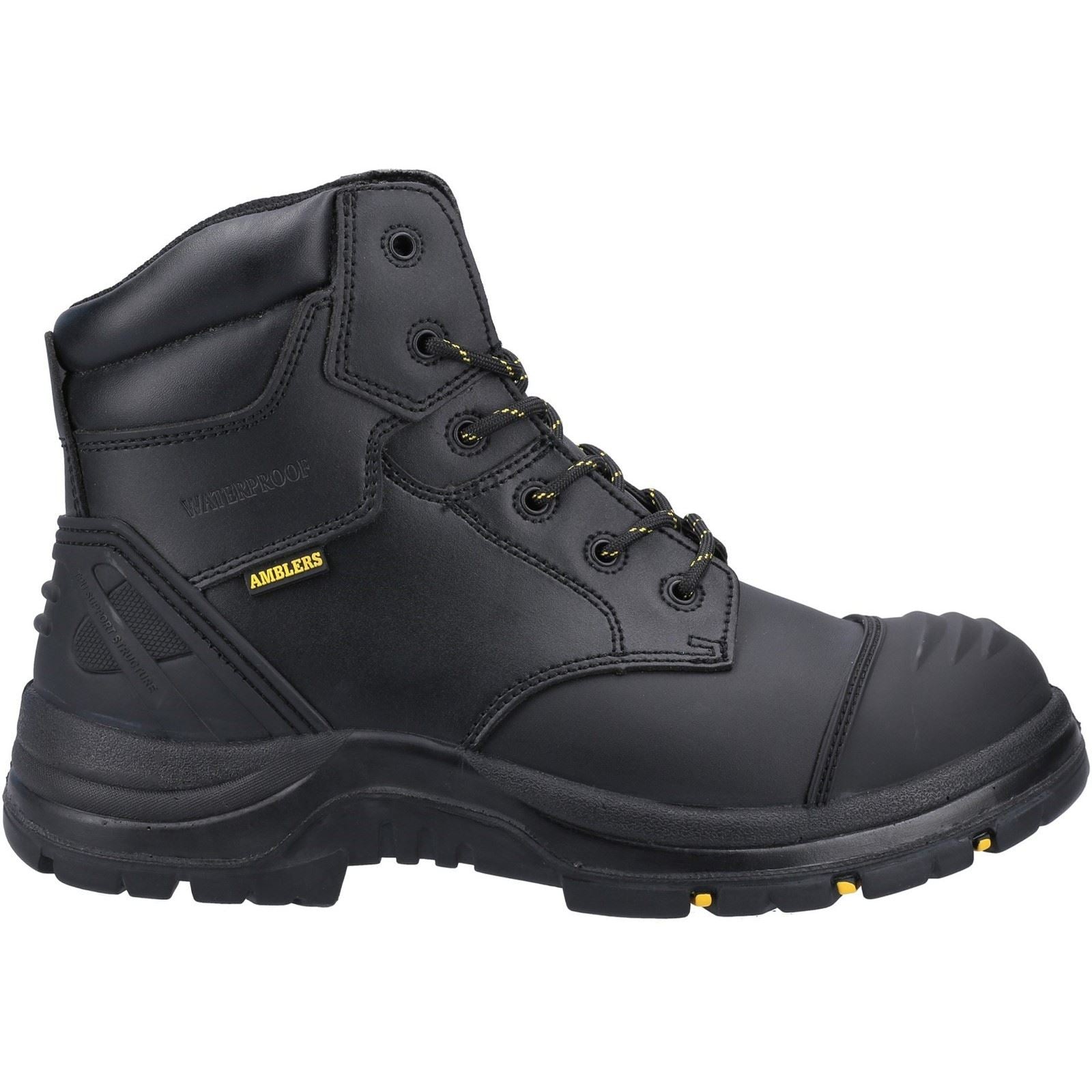 Amblers Safety Bottes De Sécurité En Cuir Noir As305C Winsford