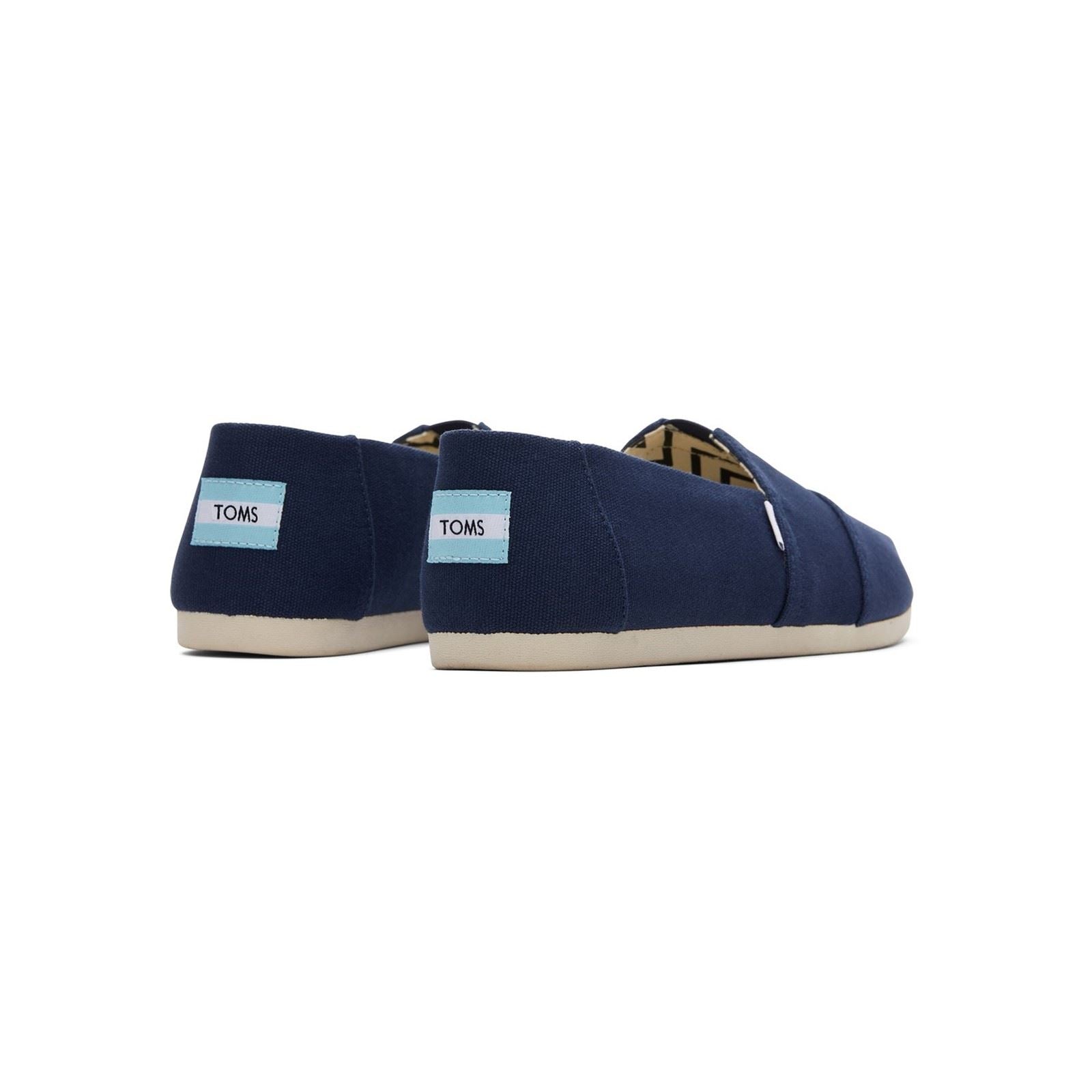 TOMS Alpargata Espadrilles Pour Hommes En Coton 100 %, Couleur Marine