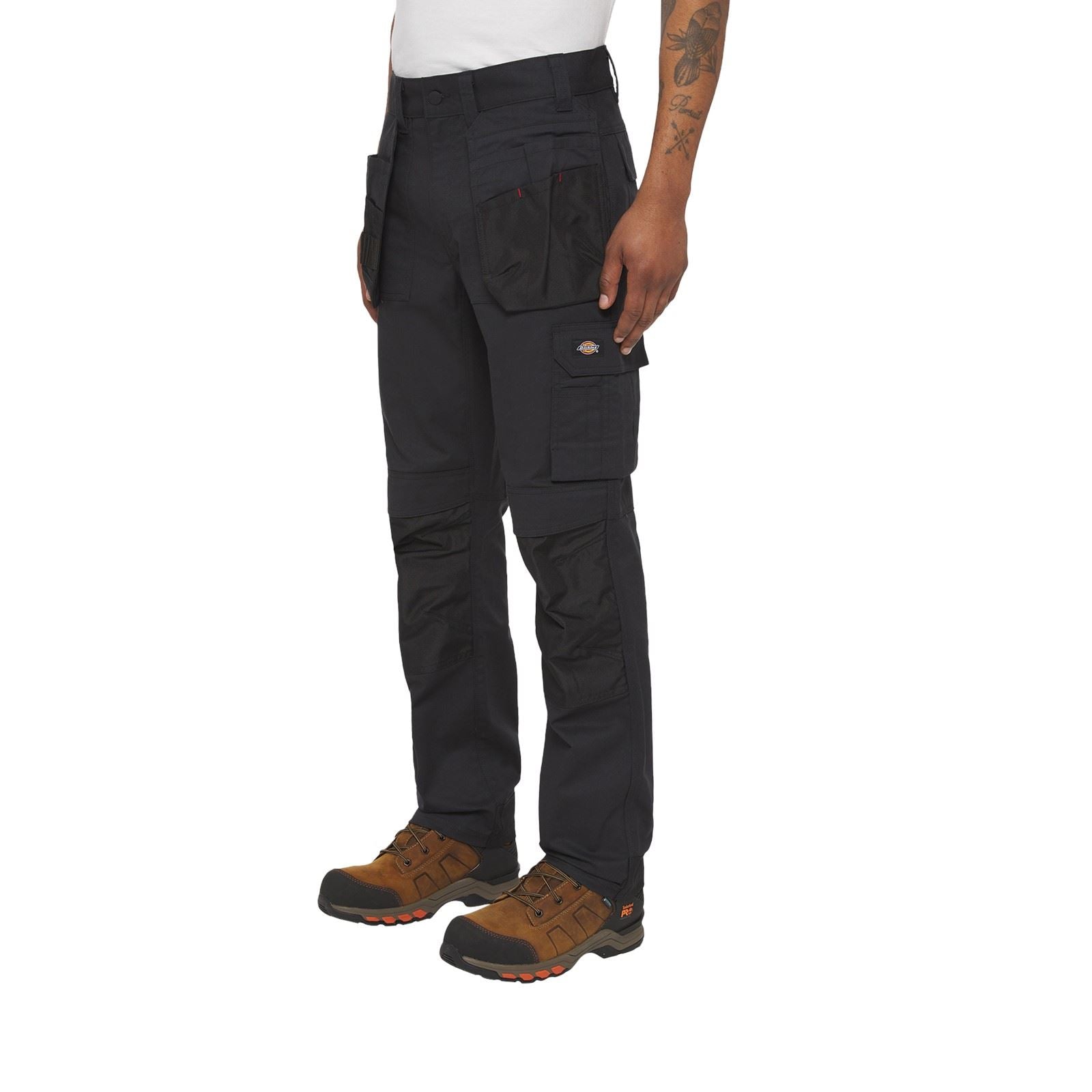 Dickies Multi Pocket Utility Pantalon De Travail Noir En Polyester Pour Homme