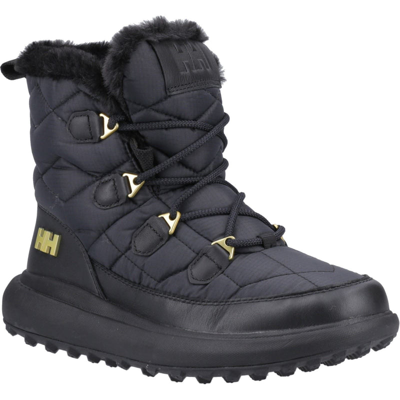 Helly Hansen Sport Willetta 2 Mid Bottes D'hiver Mi-mollet En Cuir Pour Femmes Noires