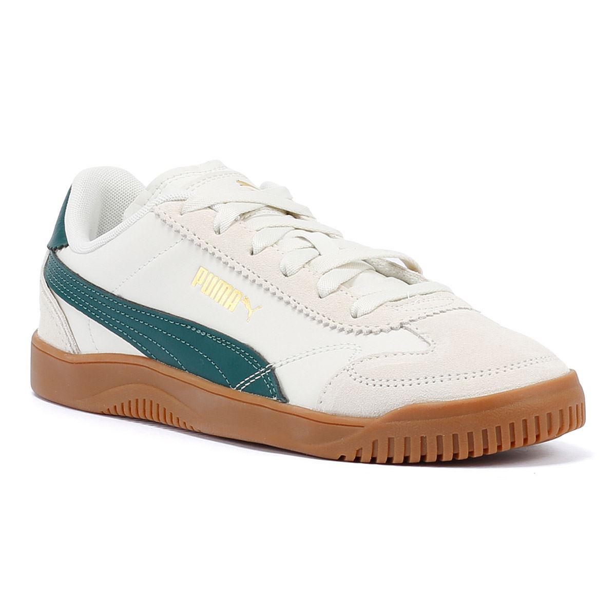 Puma Club 5V5 Baskets Blanches/Vertes