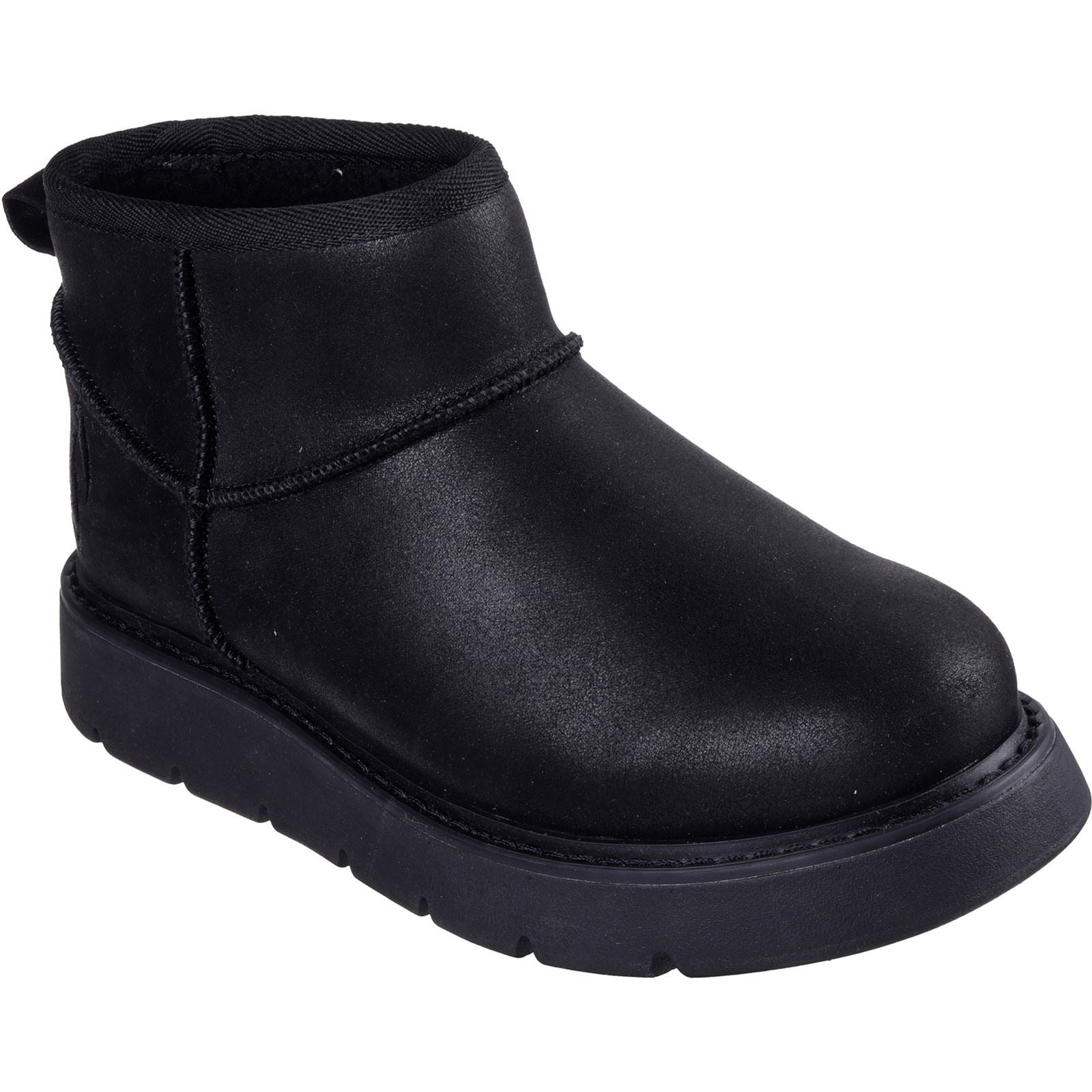 Skechers Keepsakes Lite Snow Bird Bottes Noires En Synthétique Pour Femmes
