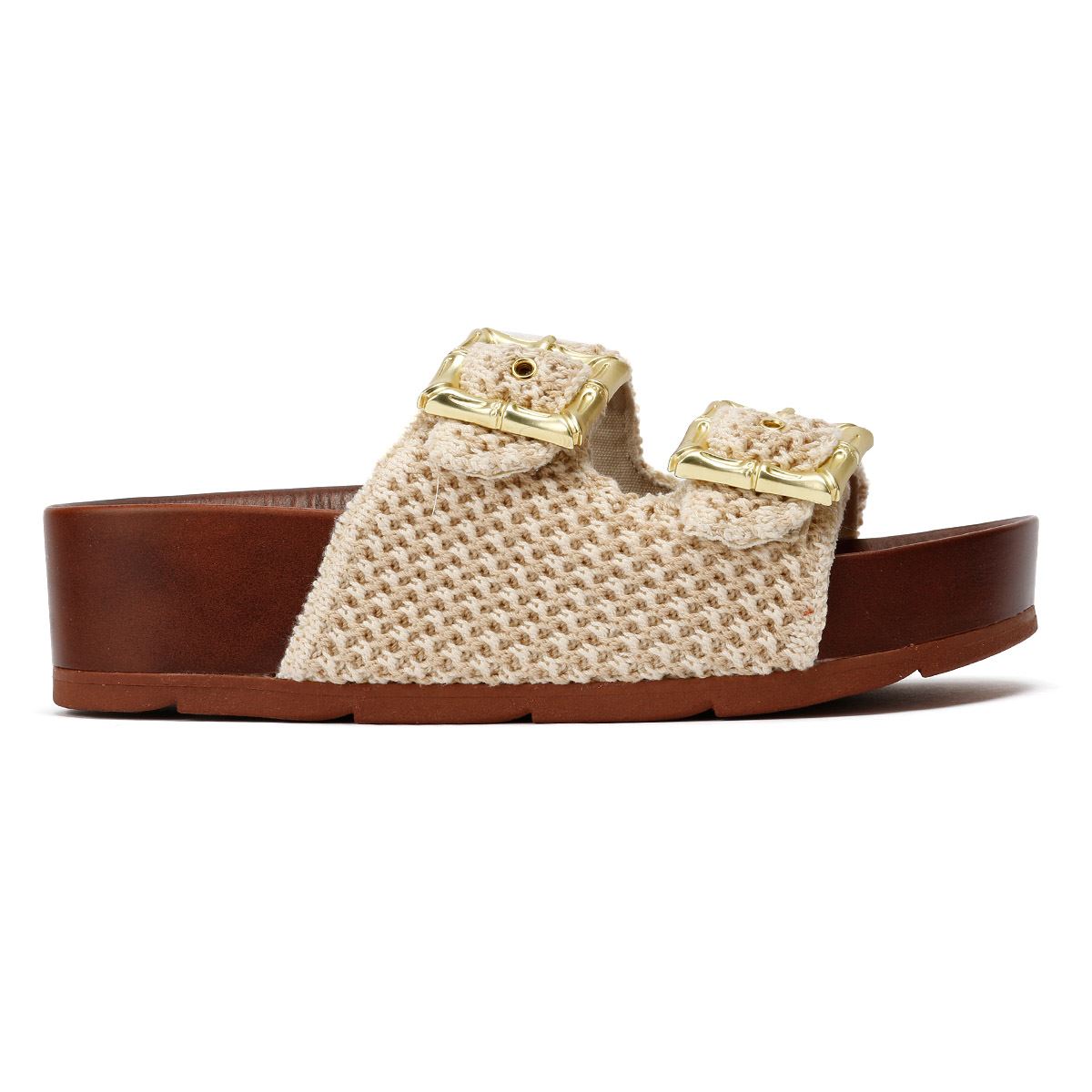 Desert Fleur Super Sandales Beige Pour Femmes