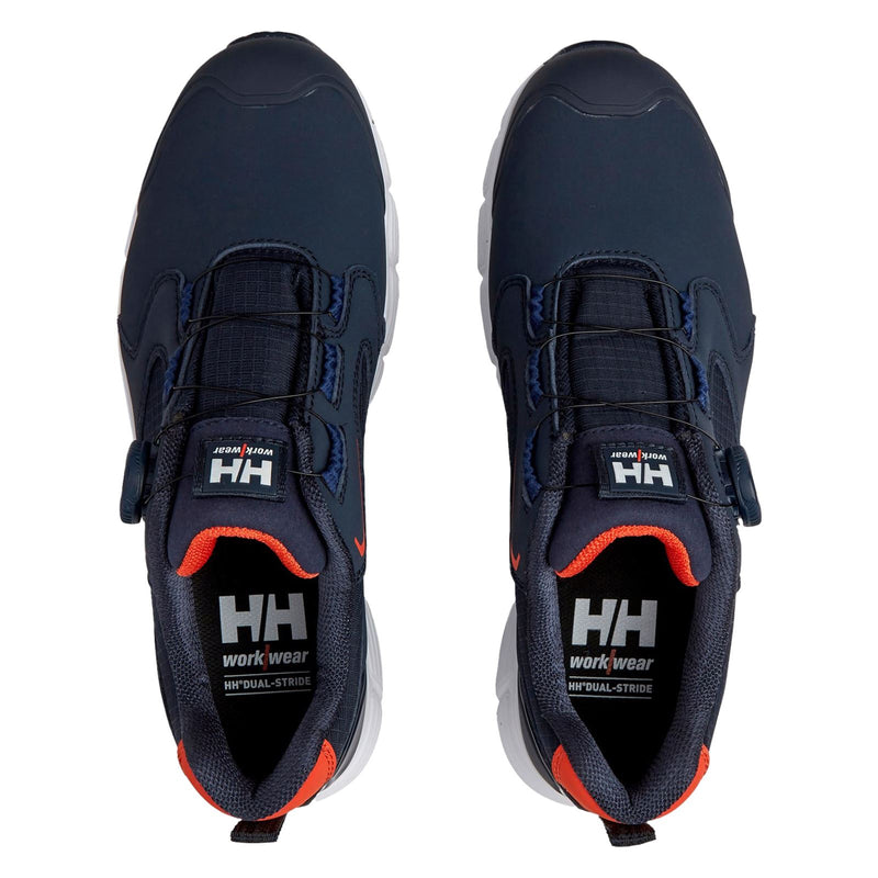 Helly Hansen Workwear Kensington MXR Low Boa Microfibre Bleu Marine/Orange