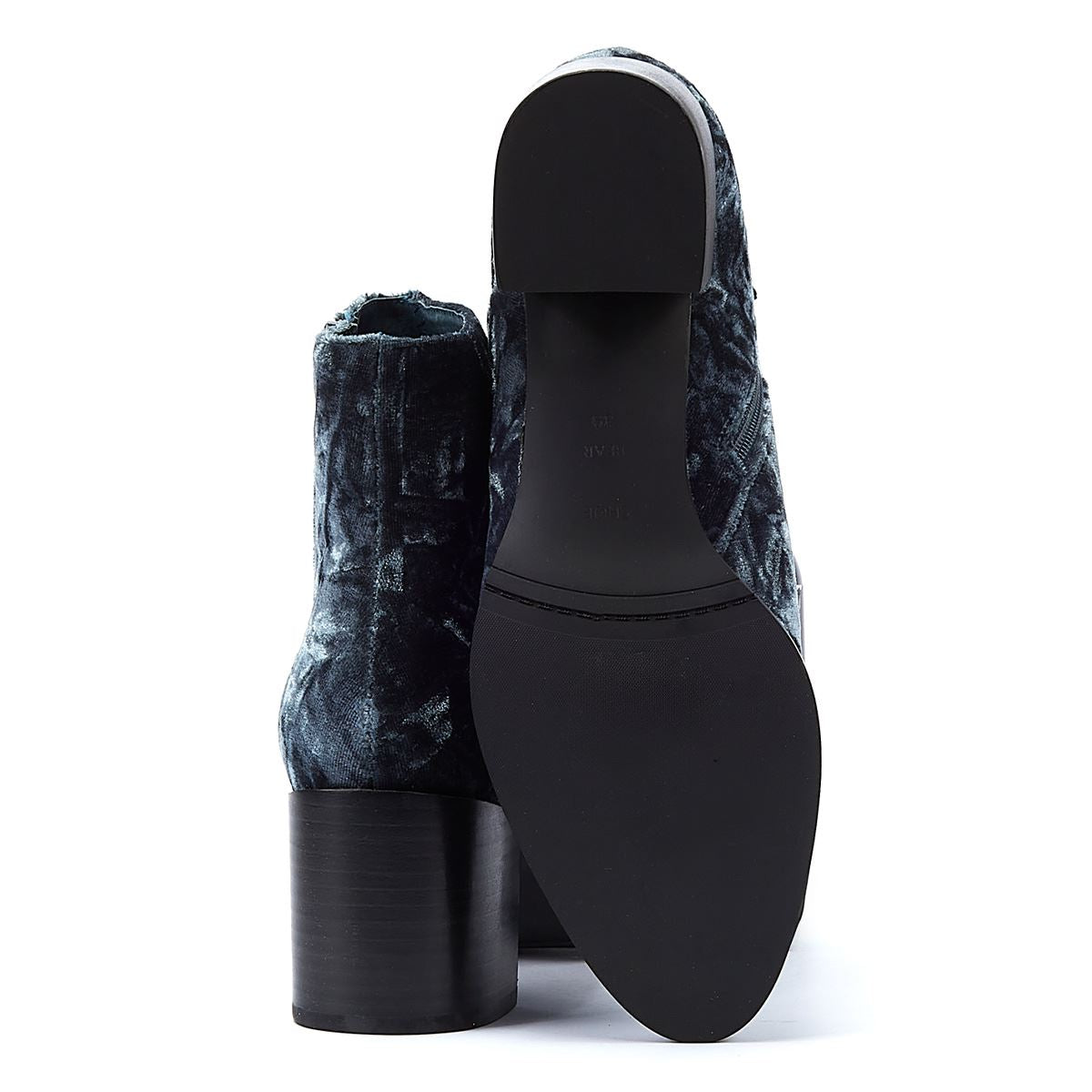 Shoe The Bear Ceci Bottes Grises Pour Femmes En Velours Profond Blush