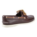 Sperry Authentic 2 Eye Chaussures Bateau Pour Homme En Cuir Marron