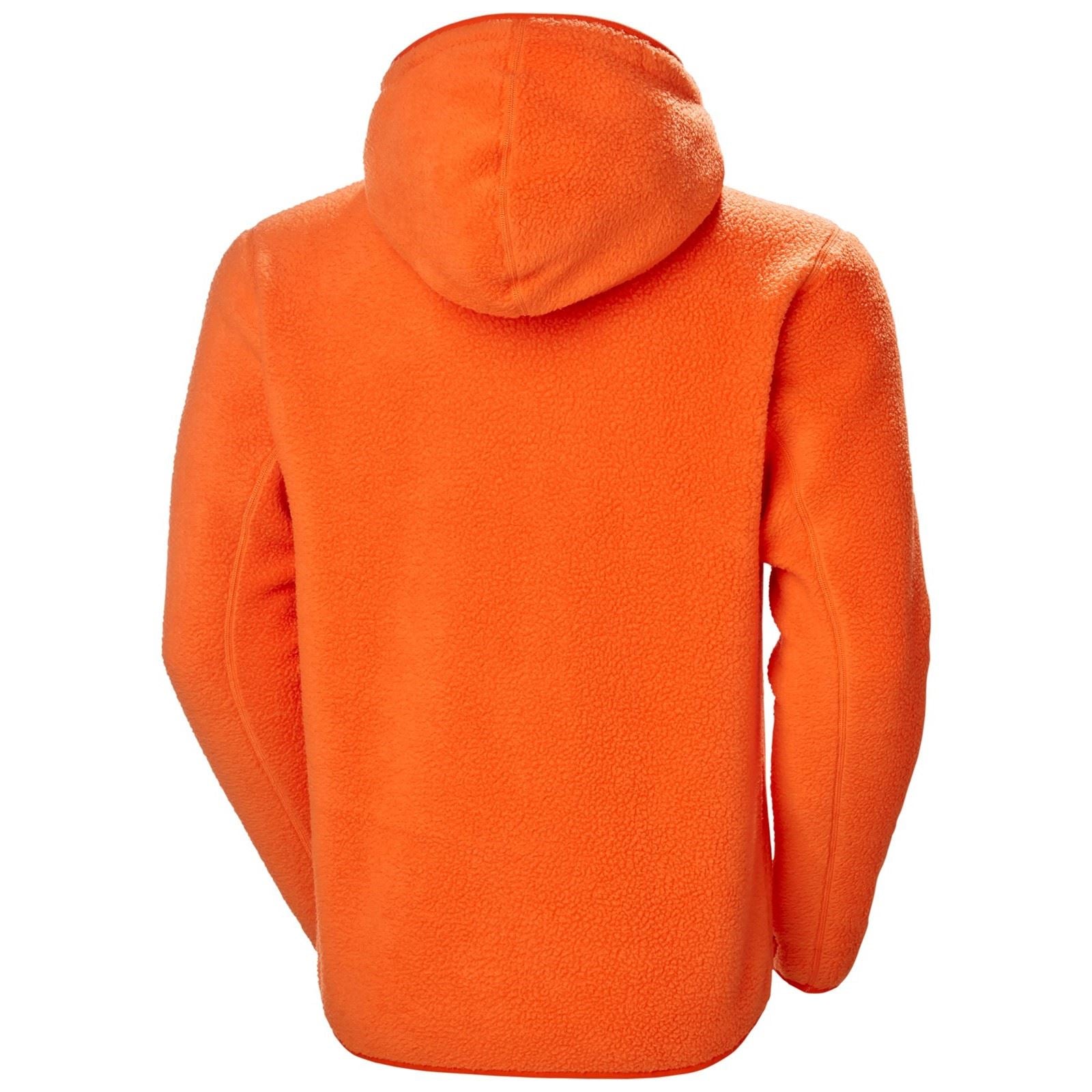 Helly Hansen Workwear Heritage Pile Hoodie Veste En Polaire Orange Pour Hommes