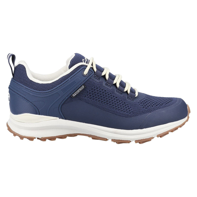 Cotswold Compton Chaussures De Sport Pour Femmes En Plastique Recyclé Et Pu Synthétique De Couleur Marine