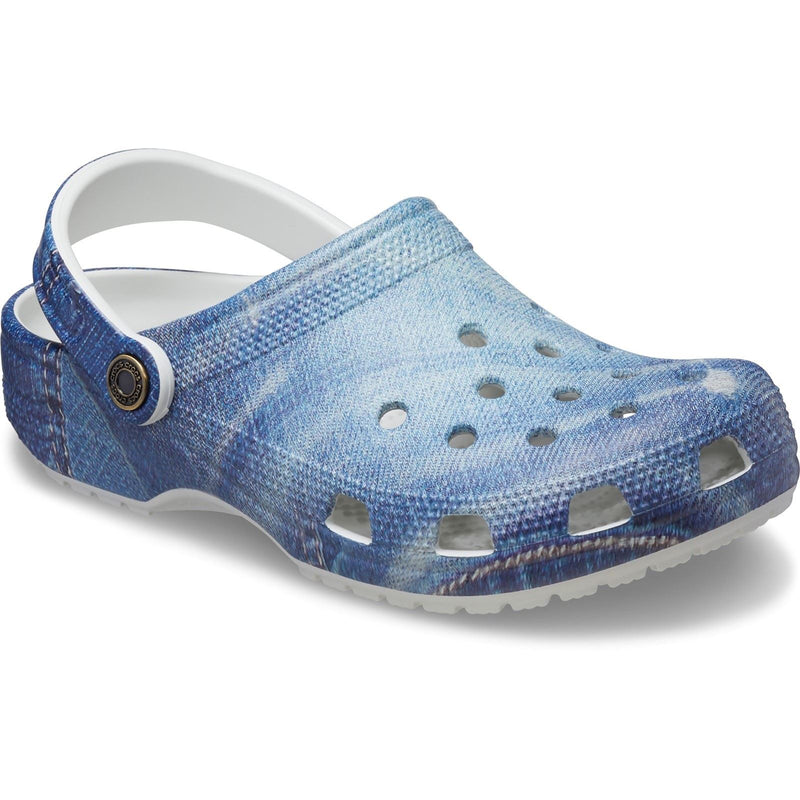 Crocs Classic Denim Sabots en thermoplastique pour la nuit