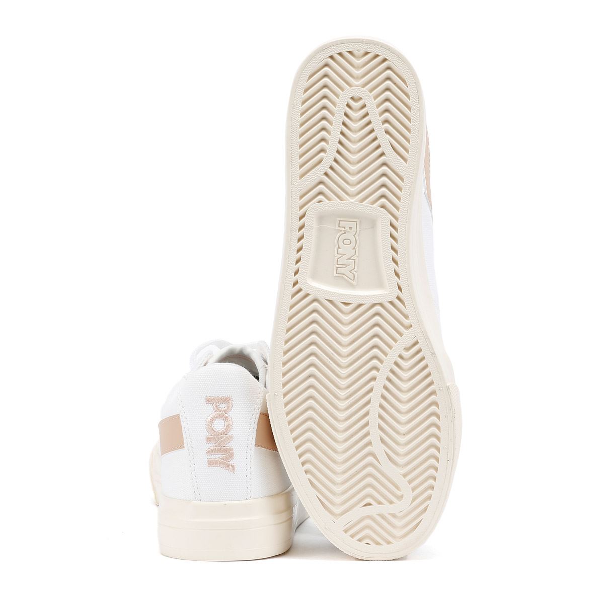 Pony Slam Dunk Lo Baskets Blanches