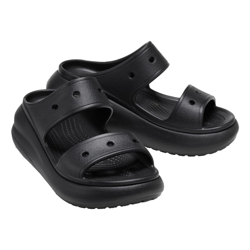 Crocs Classic Crush Sabots noirs pour Femmes en Thermoplastique