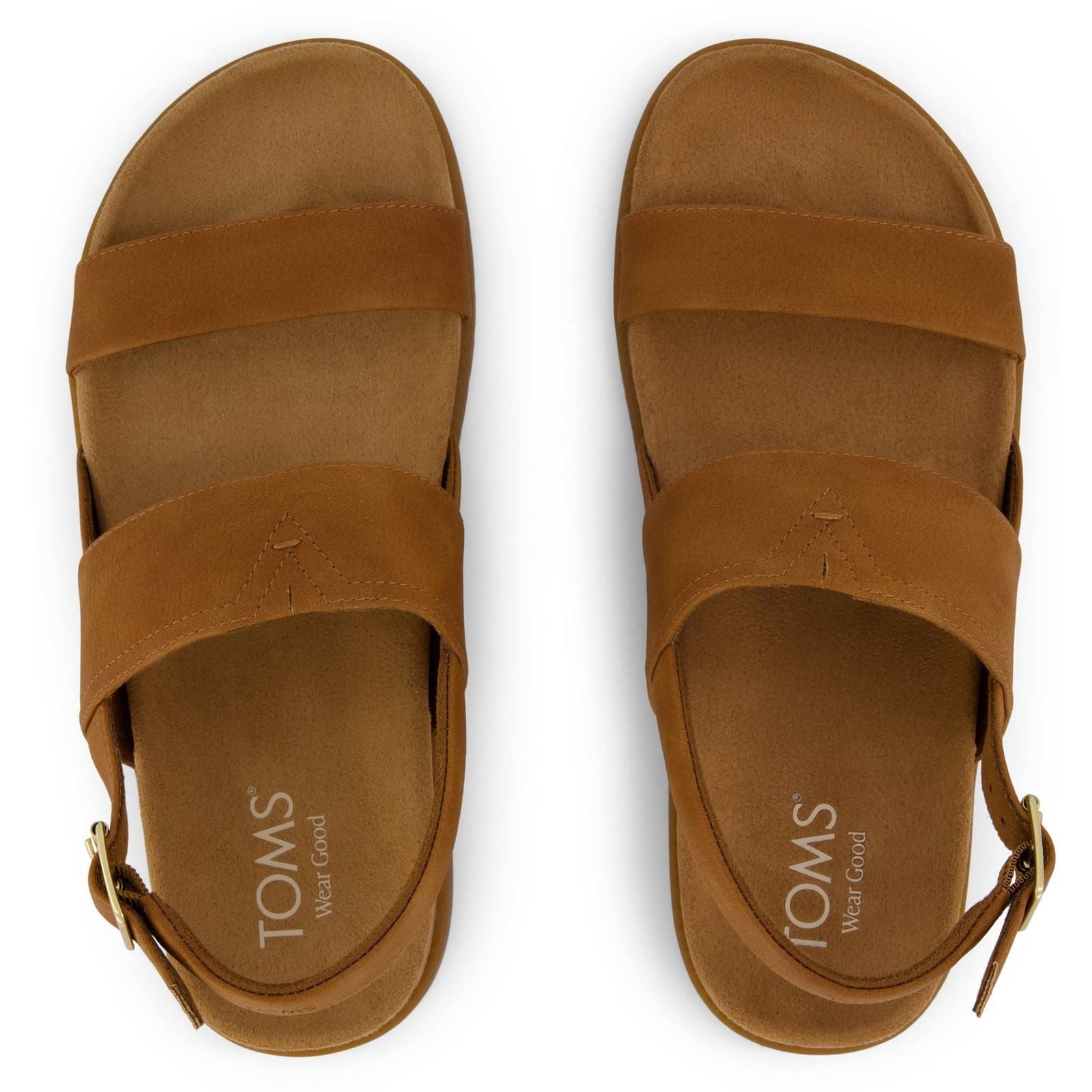 TOMS Marin Sandal Sandales En Sucre Brun Pour Femmes En Polyuréthane