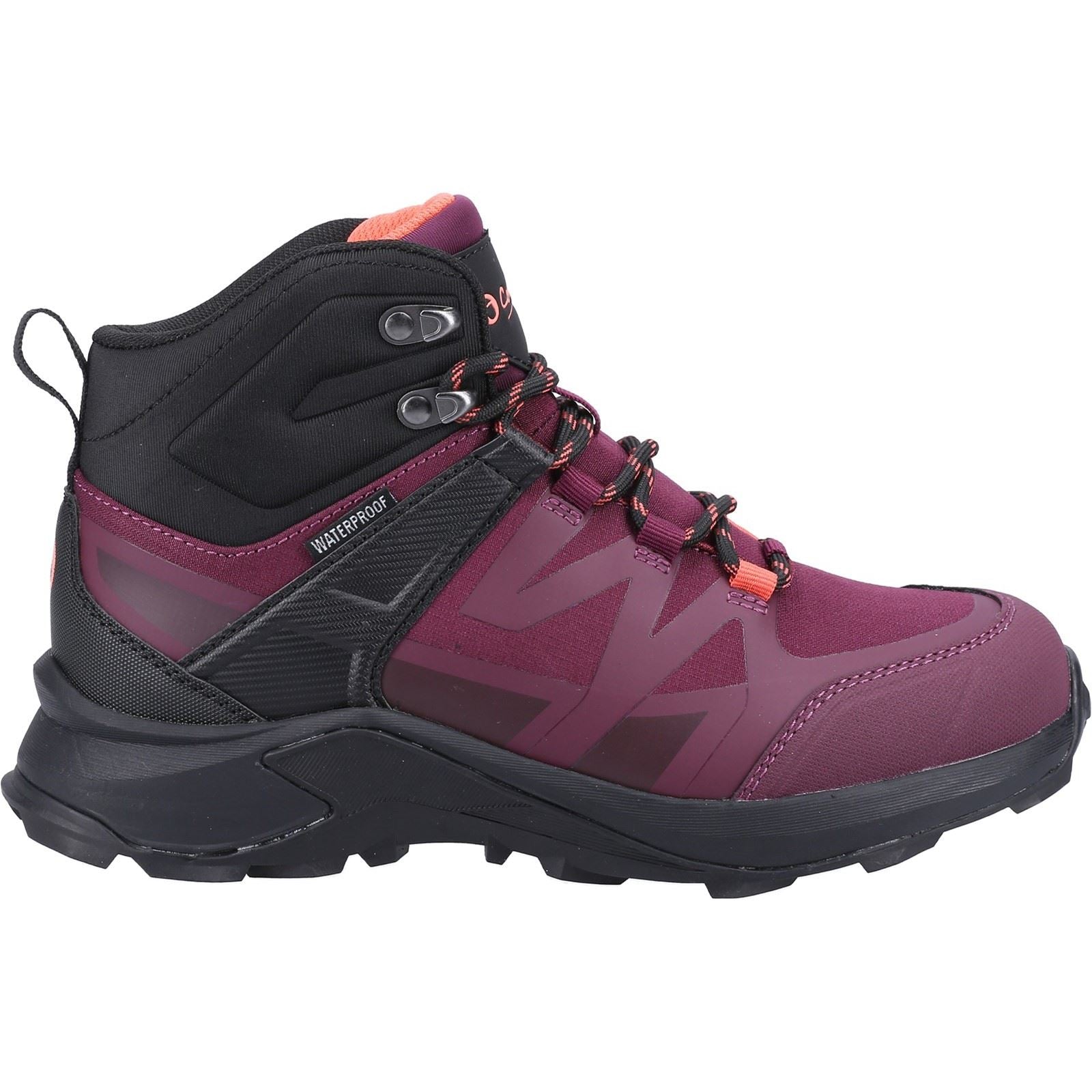 Cotswold Horton Bottes De Randonnée Bordeaux Pour Femme En Filet