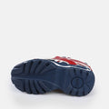 Buffalo 1339-14 Chaussures De Sport En Cuir Bleu Pour Femmes
