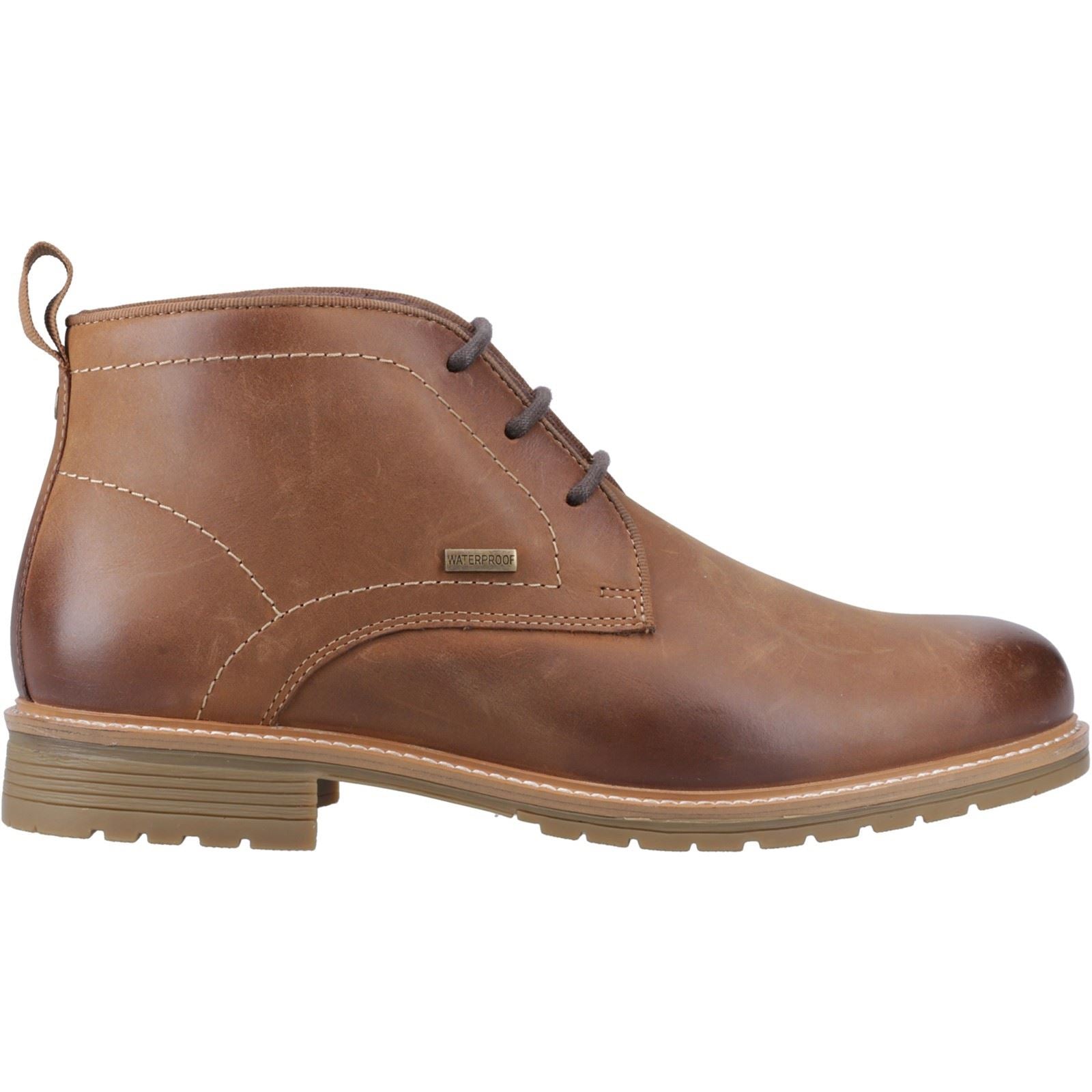 Hunter Jura Bottes Pour Homme En Cuir Marron Foncé