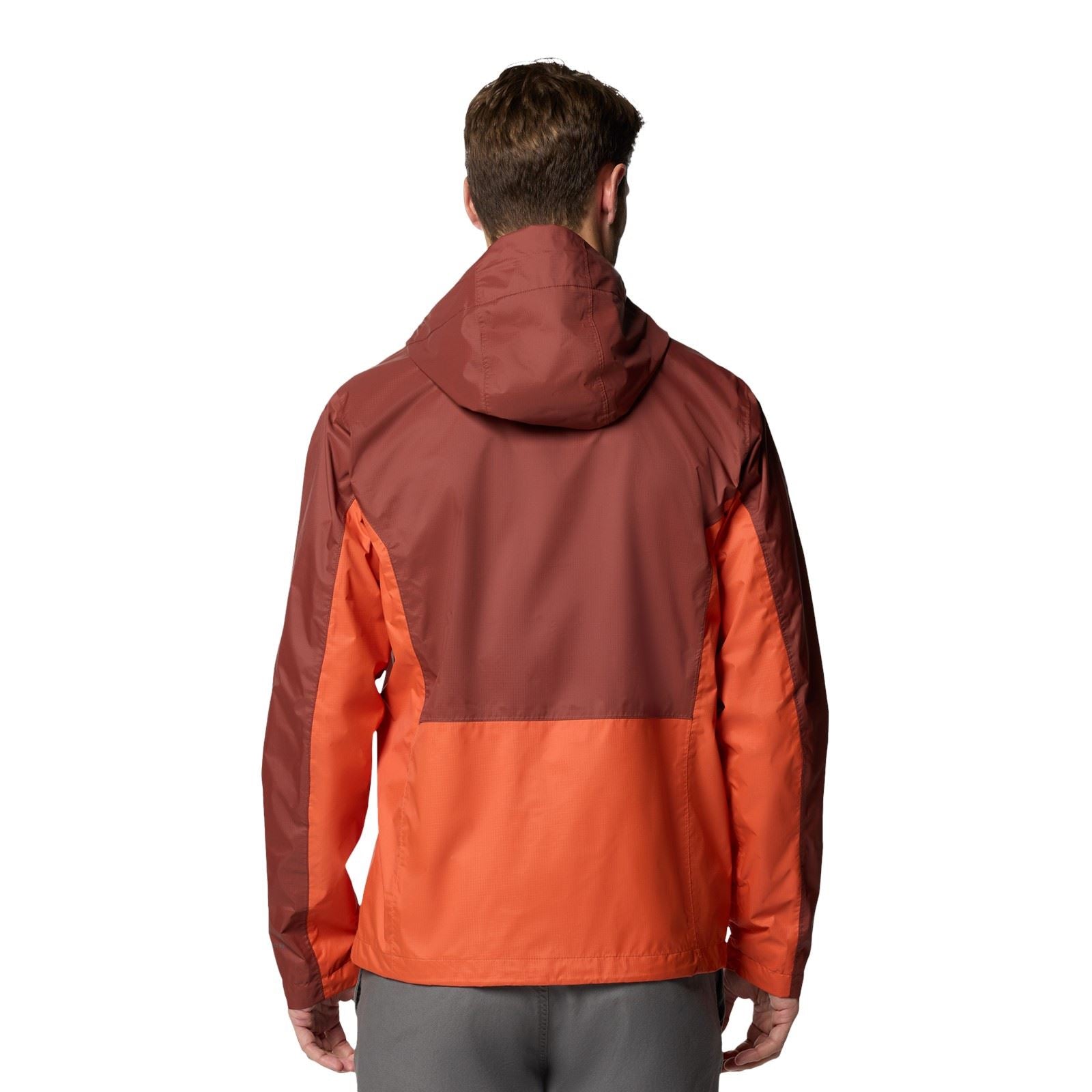 Columbia Pouring Adventure III Jacket Veste De Pluie Rouge Pour Homme