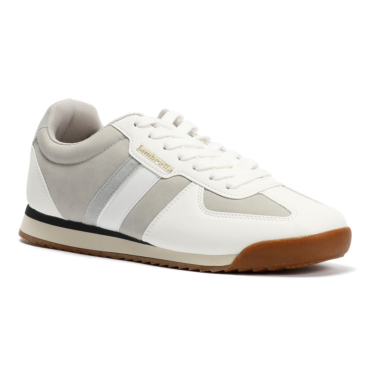Lambretta Diego Baskets Blanches Pour Hommes
