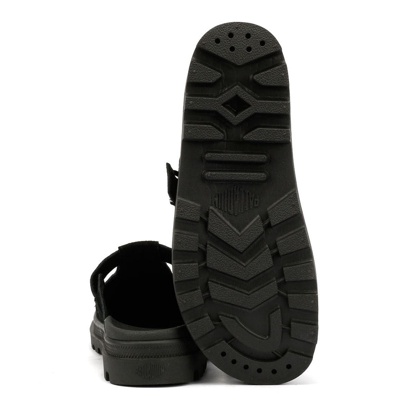 Palladium Dunelite Pyla Chaussures Confort En Daim Noir