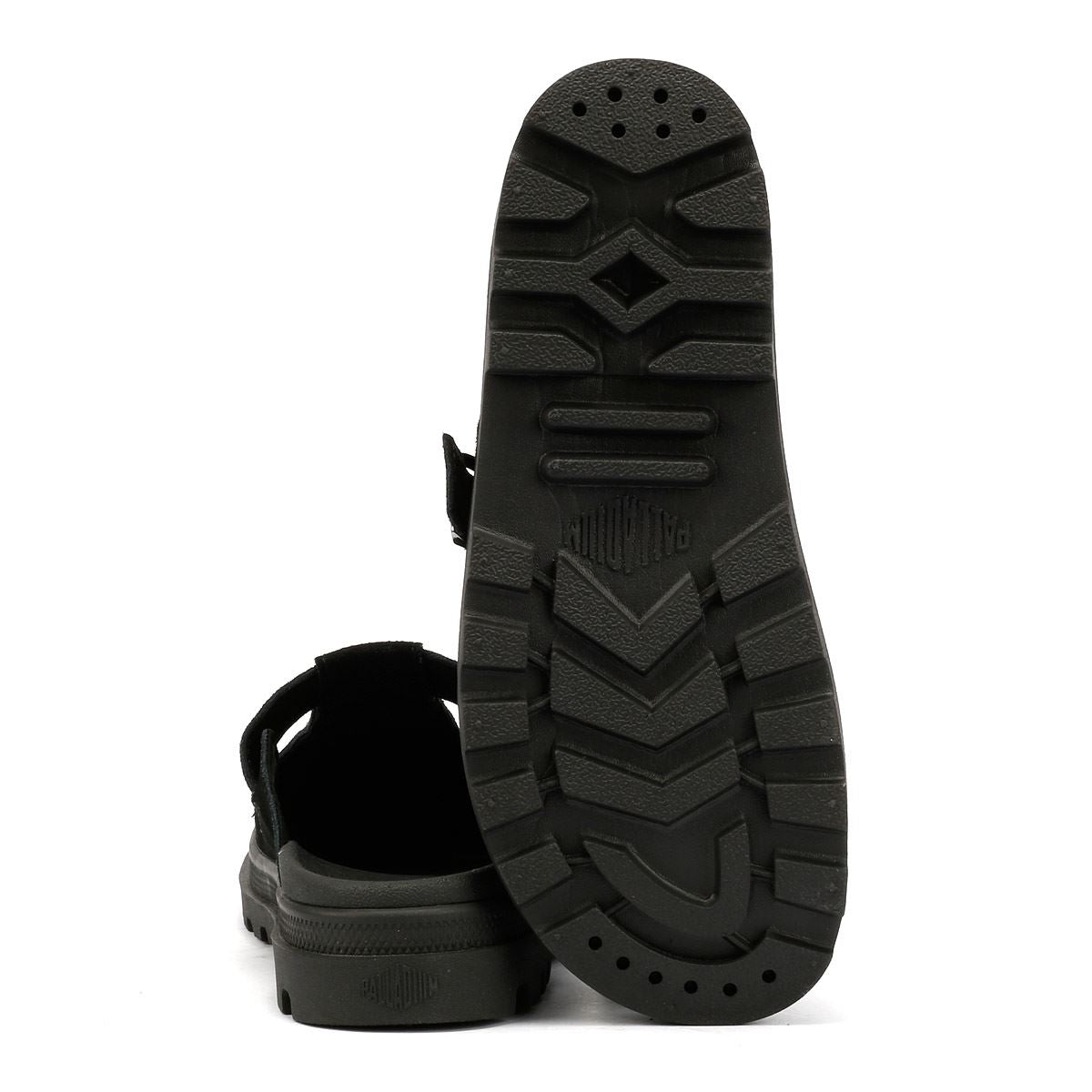 Palladium Dunelite Pyla Chaussures Confort En Daim Noir