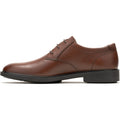 Hush Puppies Banker Chaussures En Cuir Marron À Lacets Pour Homme