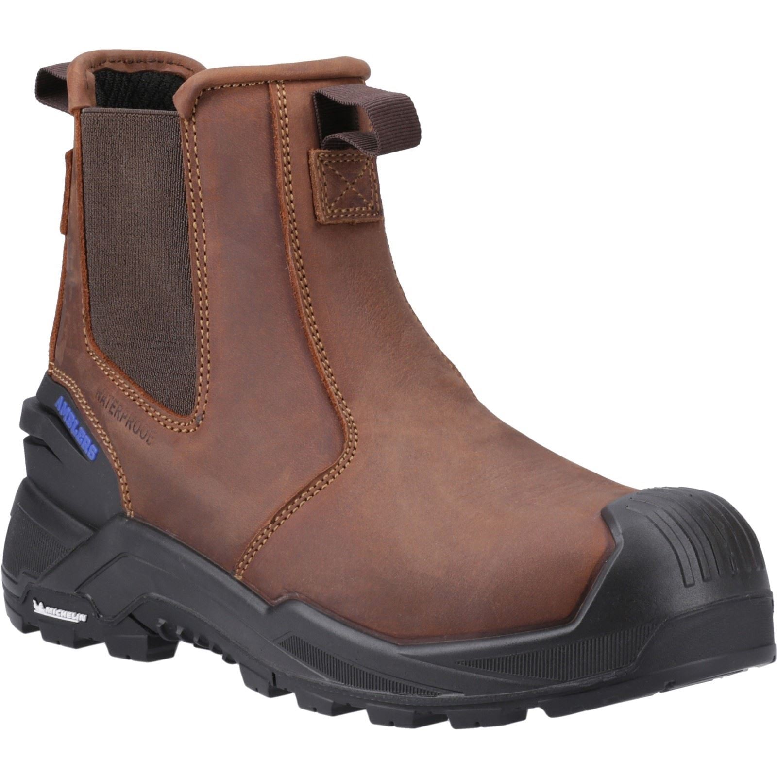 Amblers Safety Bottes De Sécurité En Cuir Marron 982C