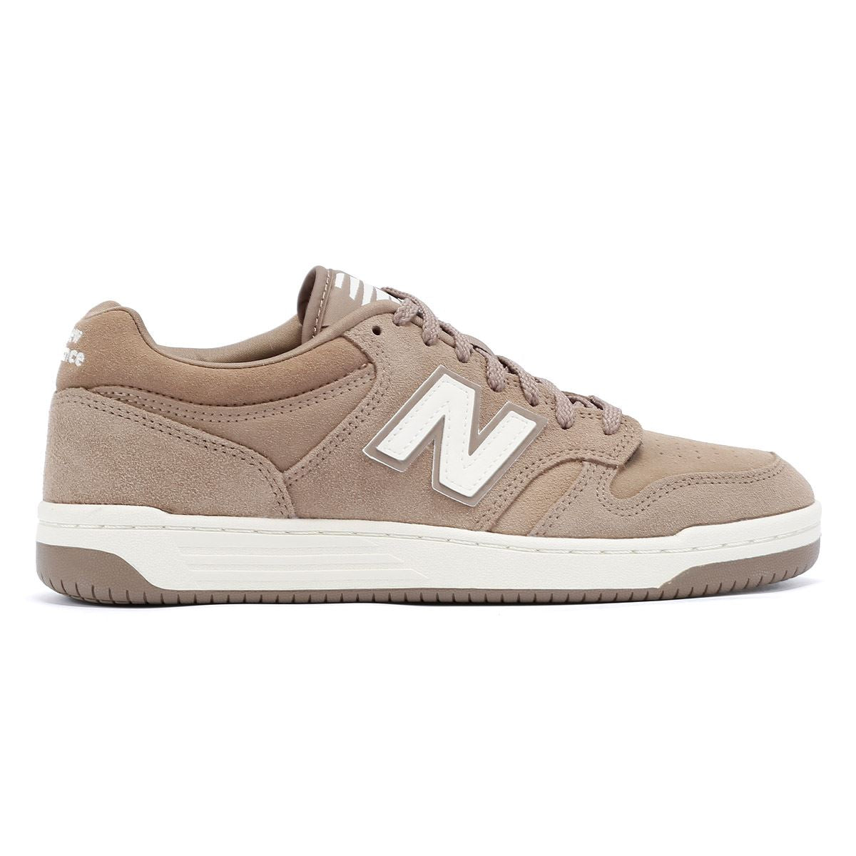 New Balance 480 Baskets en cuir champignon