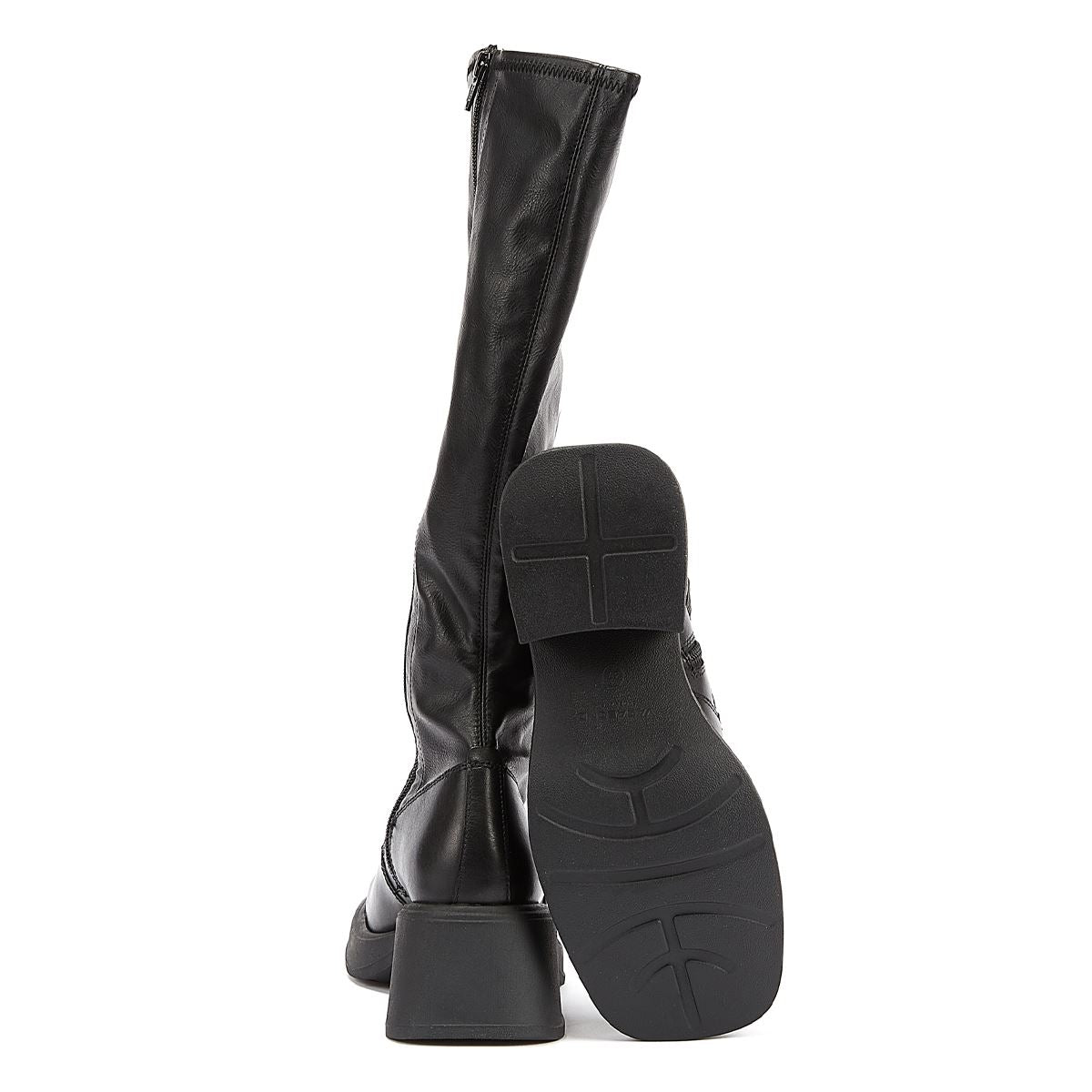 Vagabond Bottes Noires Hautes Extensibles Pour Femmes Dorah