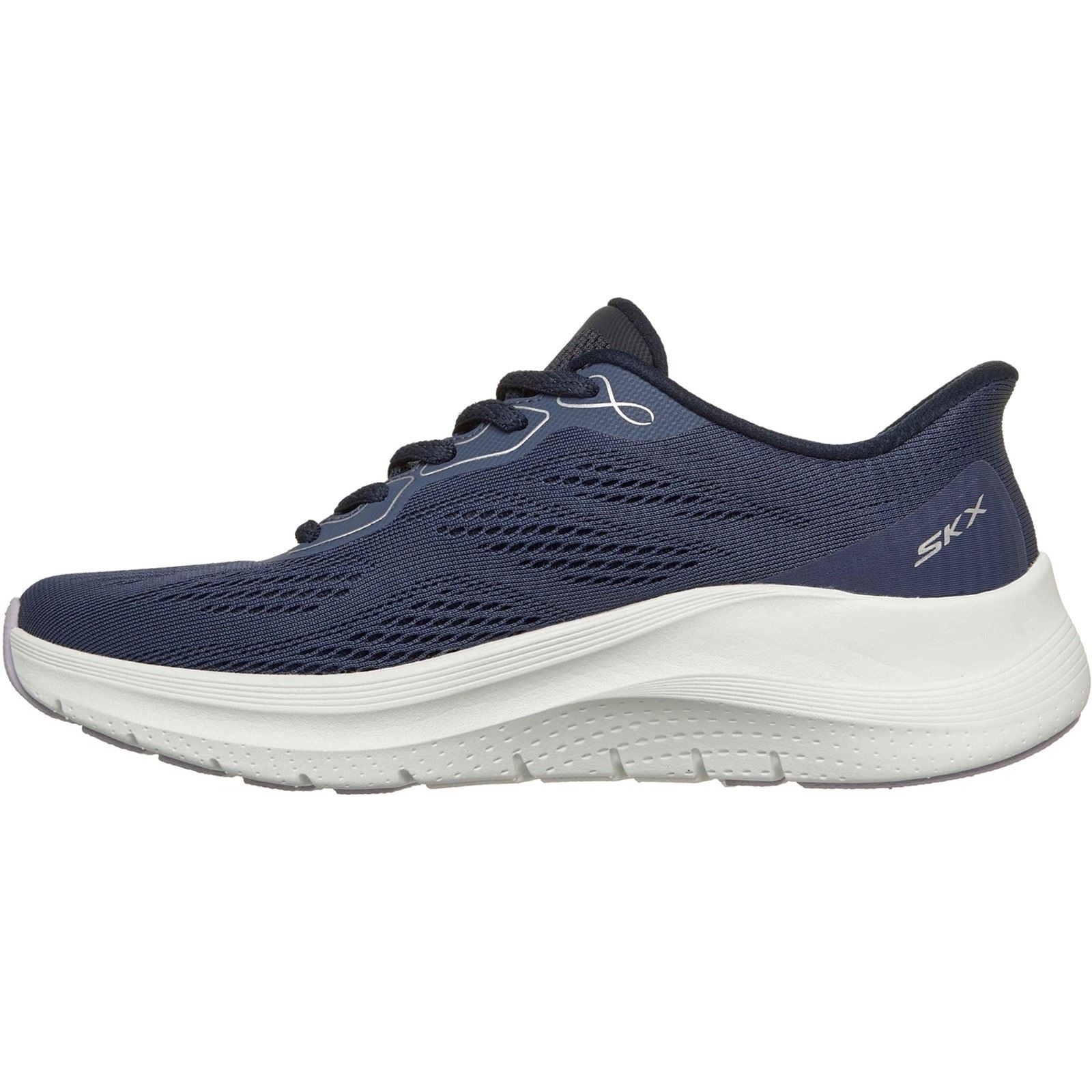 Skechers Arch Fit 2.0 Baskets Polyester Pour Femmes Marine