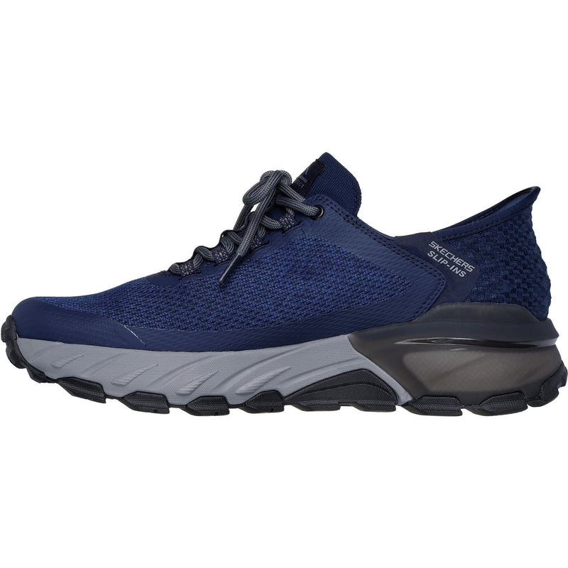 Skechers Max Protect Assembly Chaussures De Randonnée Bleu Marine Pour Homme