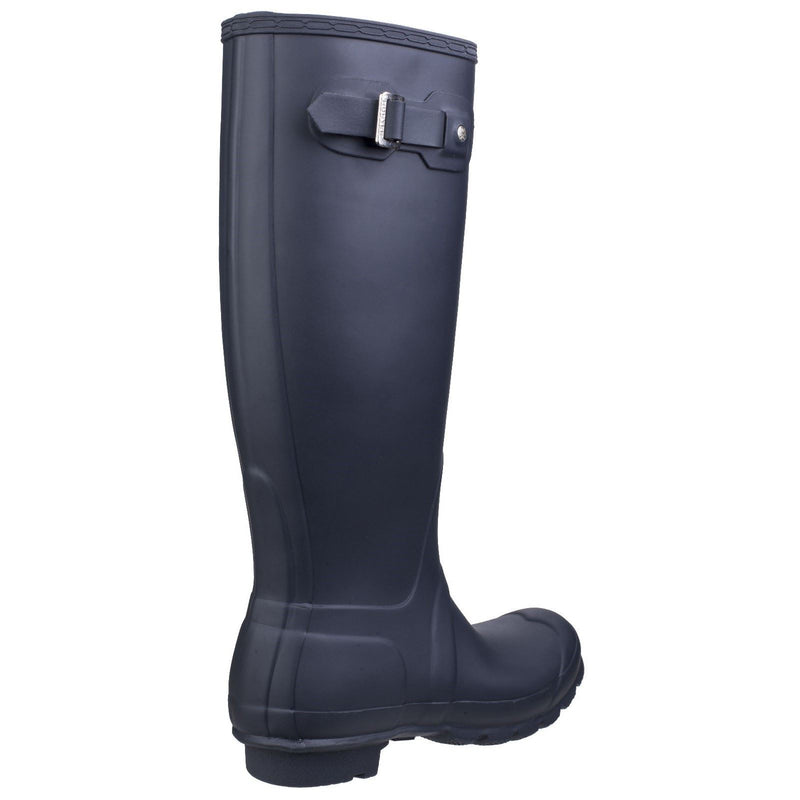Hunter Original Tall Bottes En Caoutchouc Bleu Marine Pour Femme