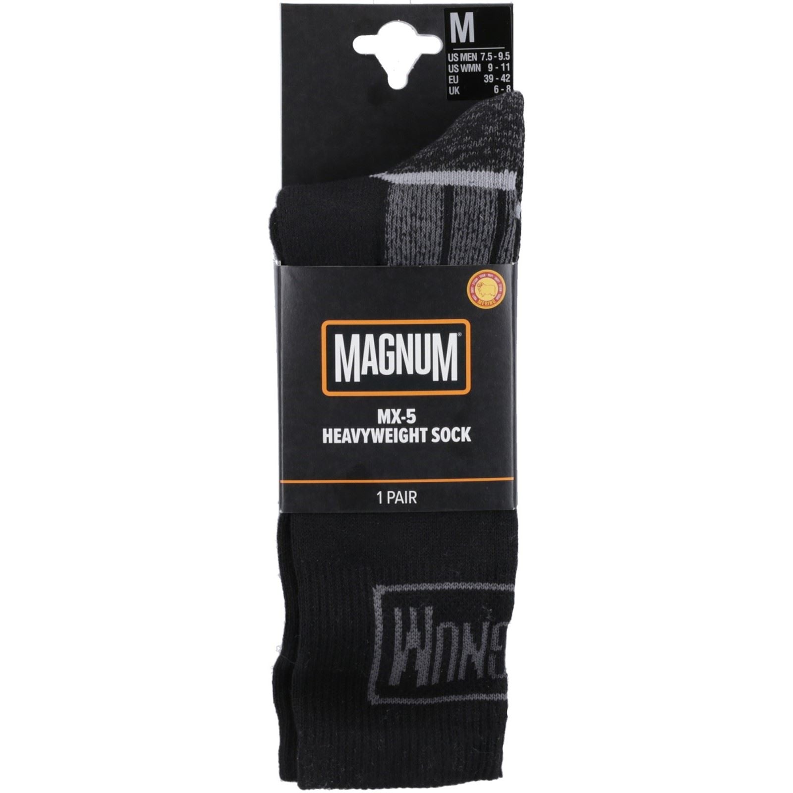 Magnum MX5 Chaussettes De Travail Noires Pour Hommes