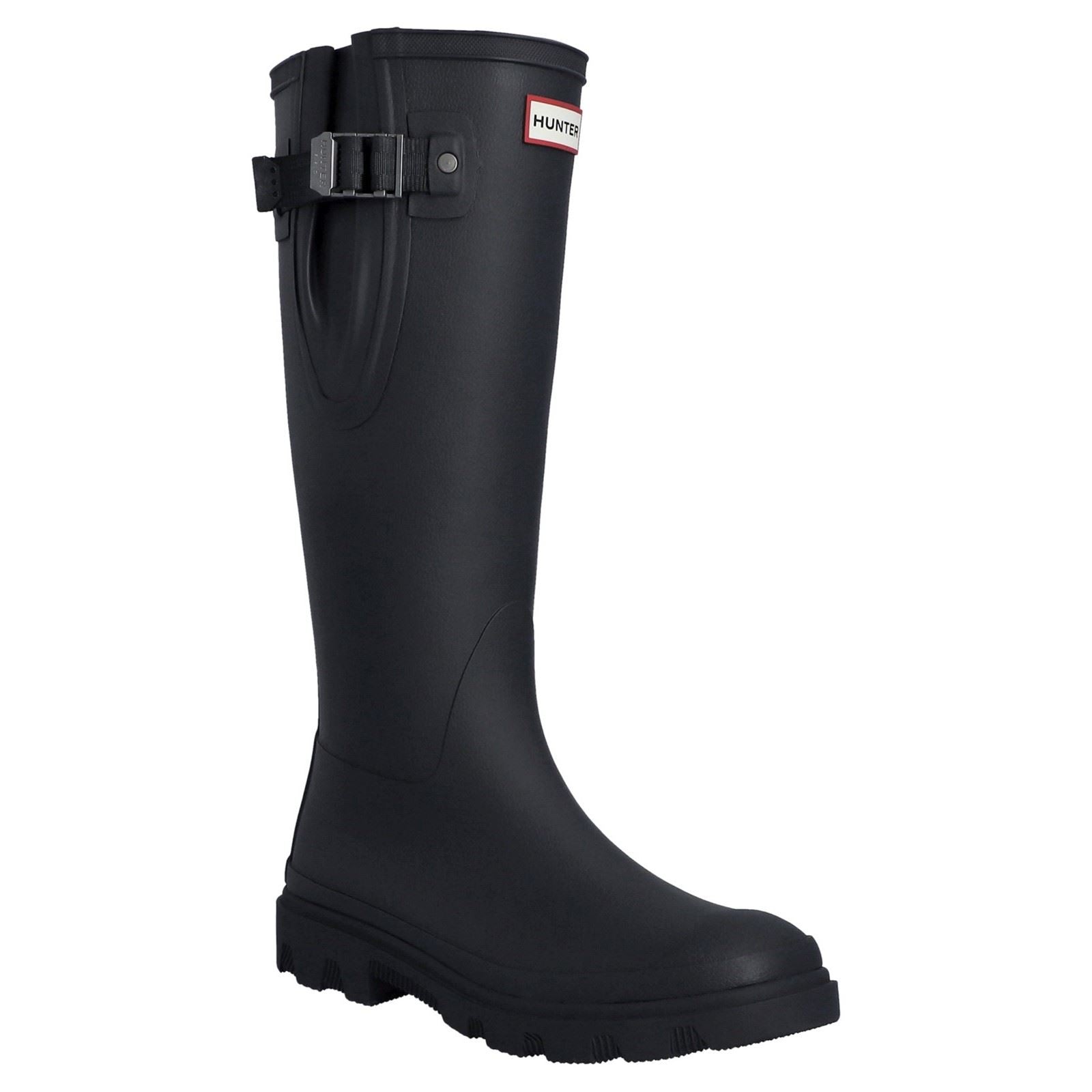 Hunter Downpour Bottes En Caoutchouc Bleu Marine