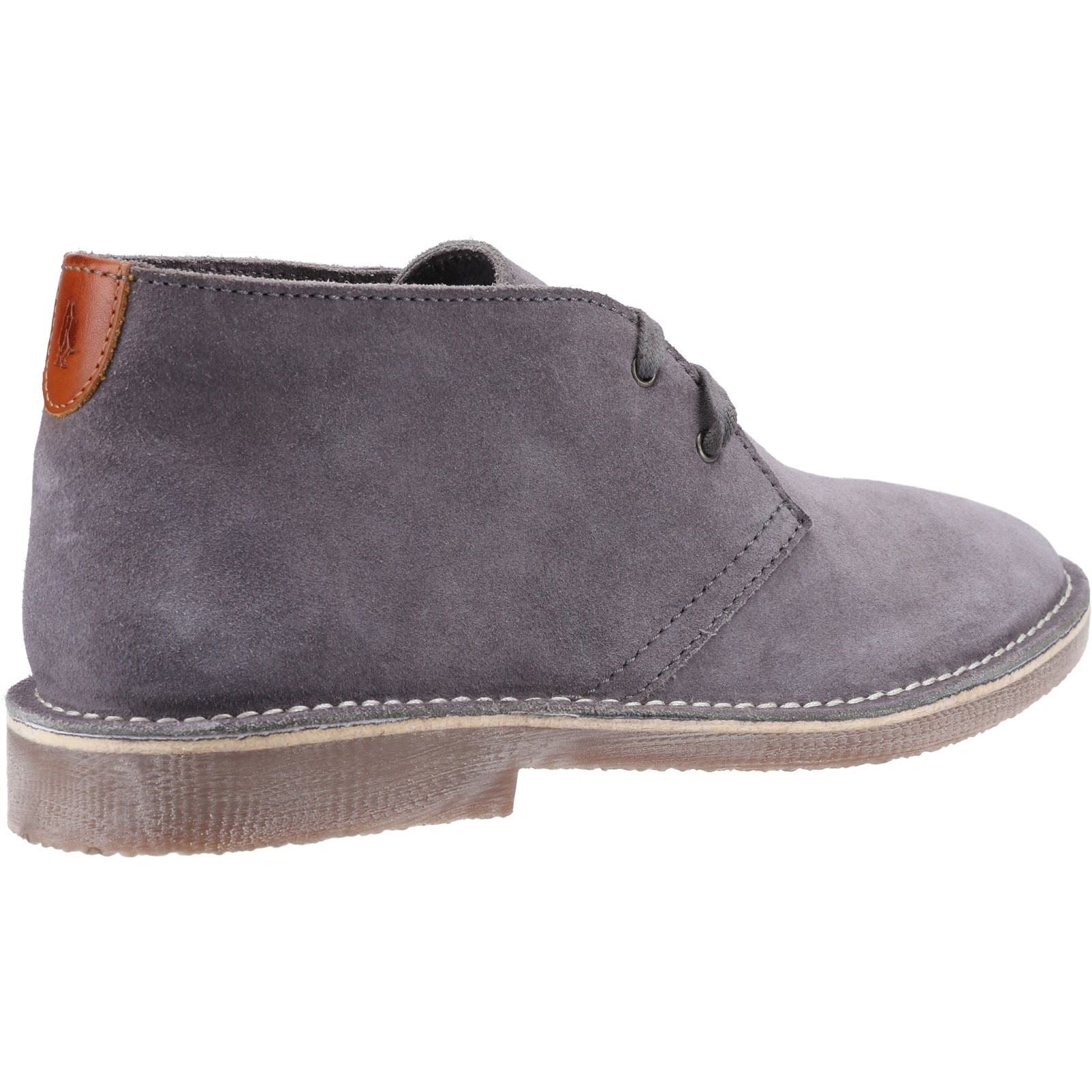 Hush Puppies Samuel Bottes En Daim Gris Pour Homme