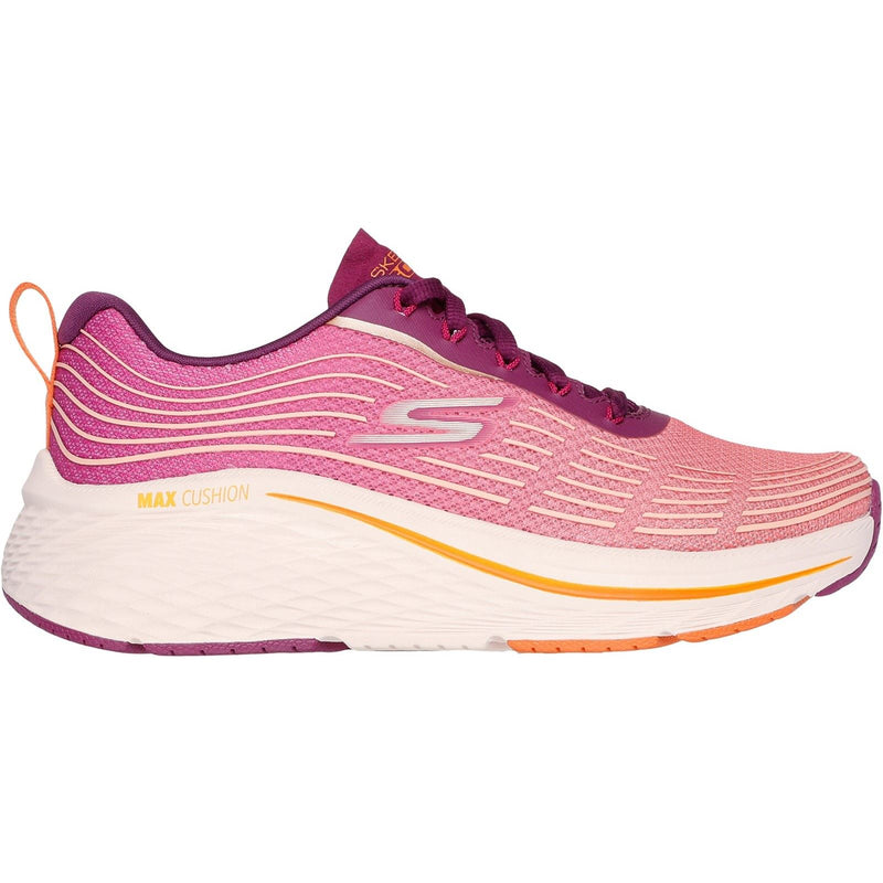 Skechers Performance Max Cushioning Elite 2.0 Alaura Chaussures De Sport Pour Femmes En Textile Framboise