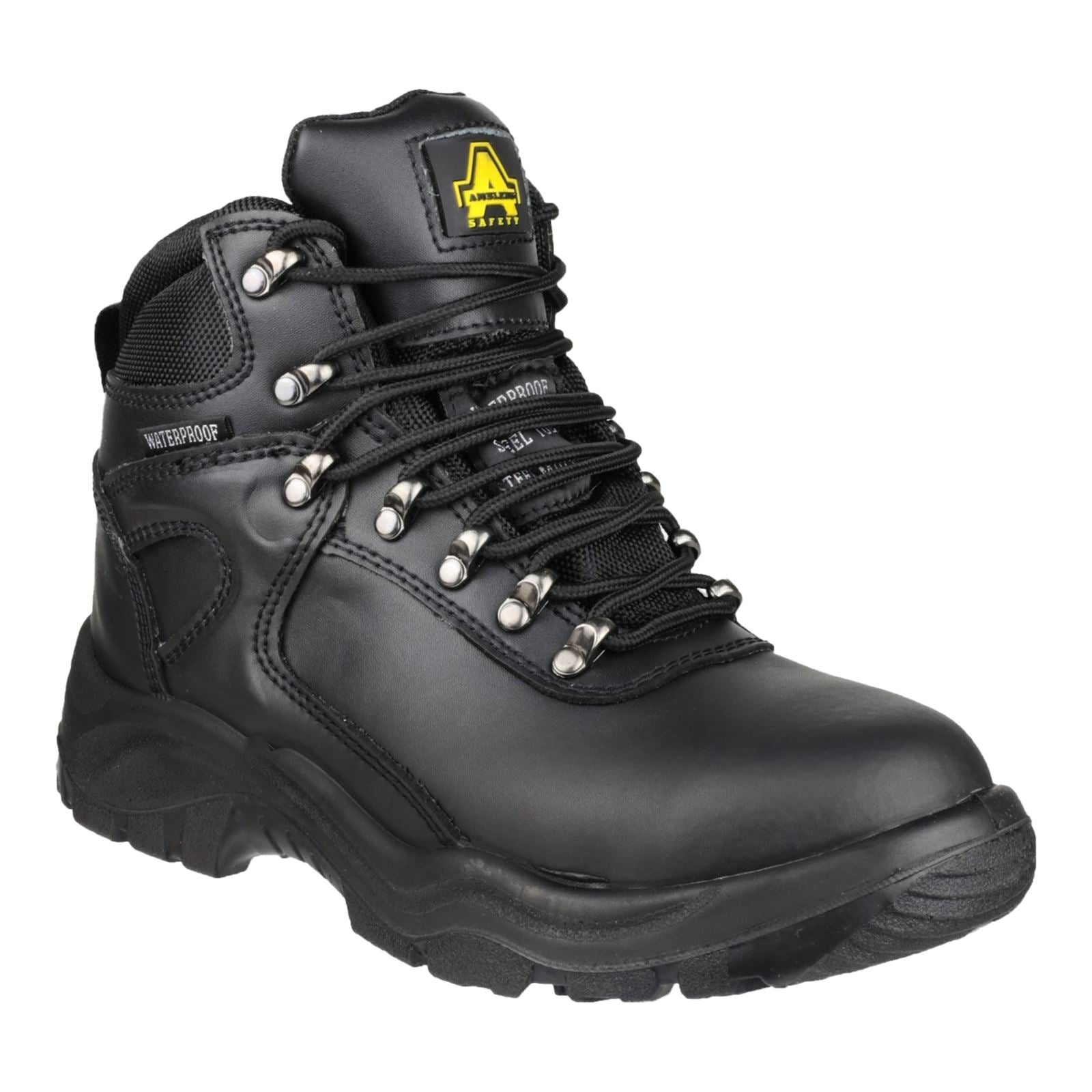 Amblers Safety Bottes De Sécurité En Cuir Noires Fs218