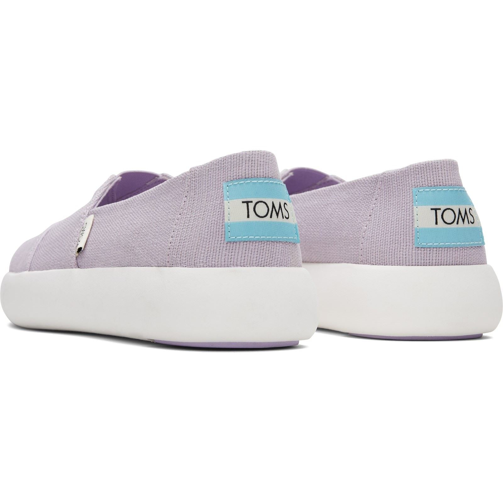 TOMS Alpargata Mallow Espadrilles En Jute Violet Pour Femmes