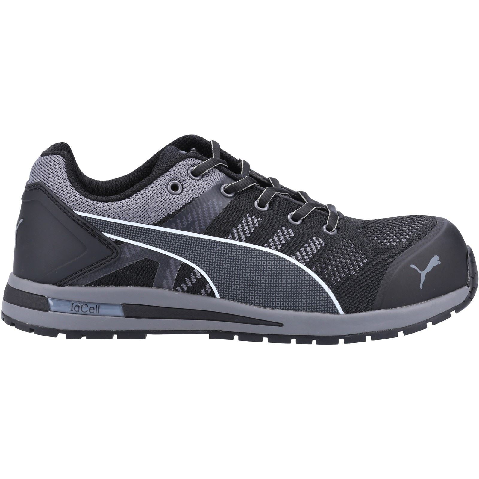 Puma Safety Baskets De Sécurité En Textile Noir Elevate Knit Low S1