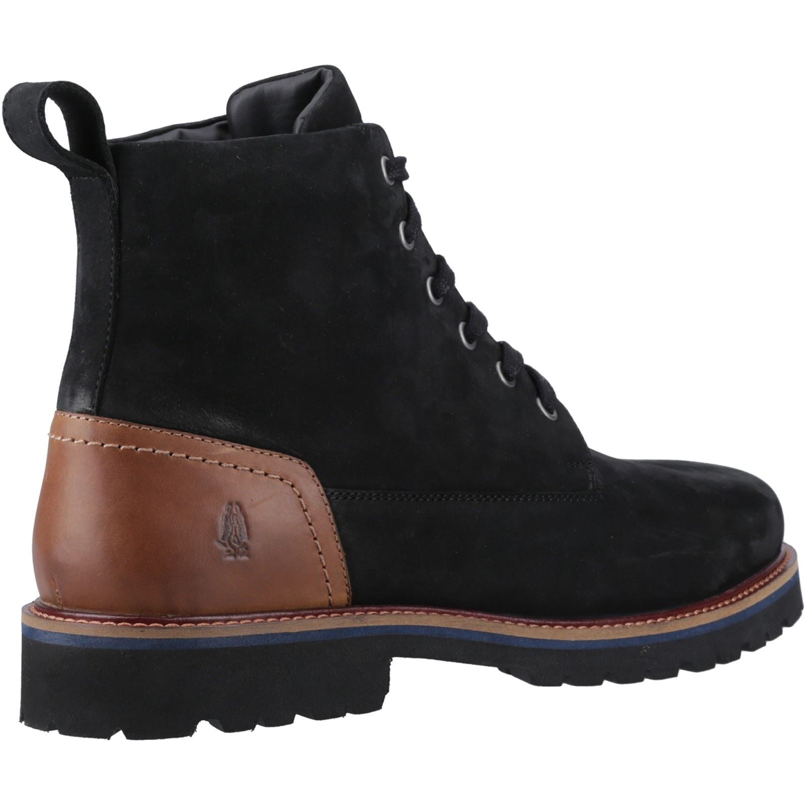 Hush Puppies Maguire Bottines Pour Homme En Nubuck Noir