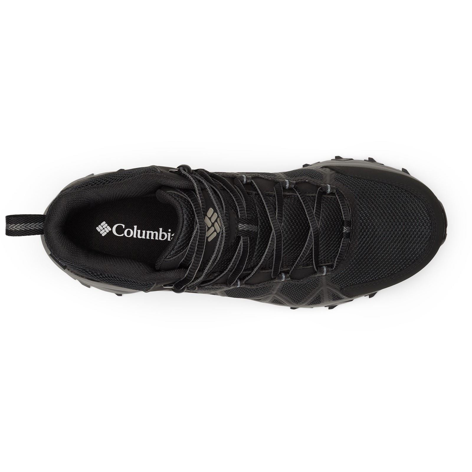 Columbia Peakfreak II Mid Outdry Bottes De Randonnée En Polyester Pour Hommes Noires/Titanium Ii