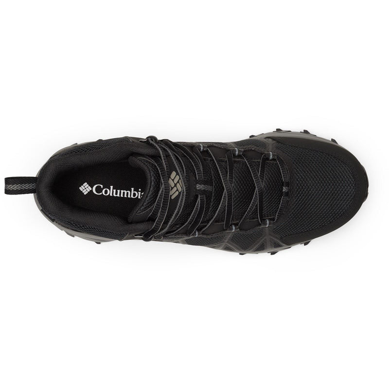 Columbia Peakfreak II Mid Outdry Bottes De Randonnée En Polyester Pour Hommes Noires/Titanium Ii