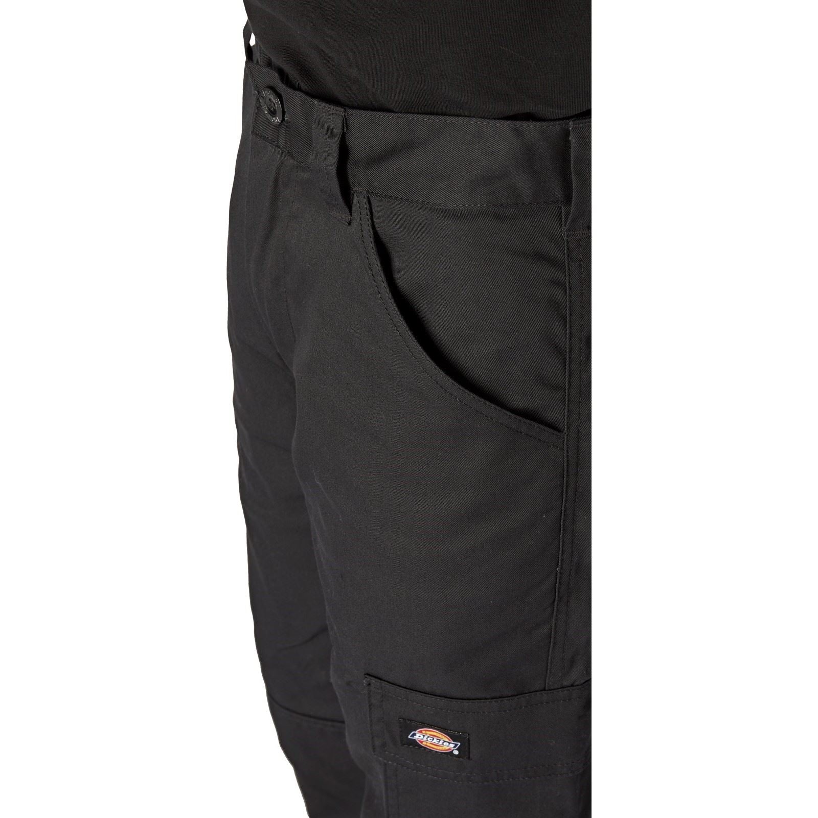 Dickies Everyday Pantalons De Plein Air Pour Hommes En Polyester Noirs