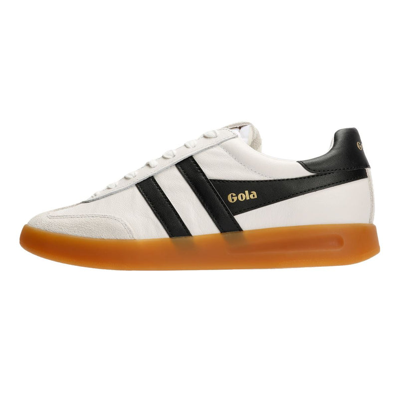 Gola Cyclone Baskets Blanches En Cuir Pour Femmes