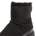 FitFlop Bottes Noires En Peau De Mouton Retournée Pour Femme