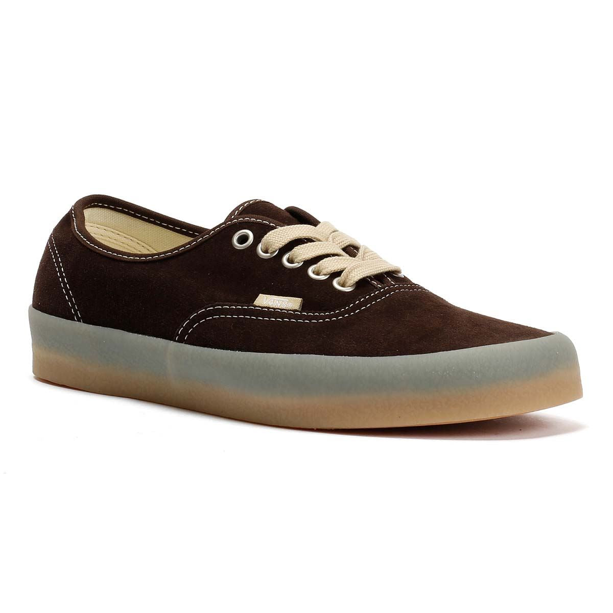 Vans Authentic Crepe Baskets Brunes Pour Hommes En Suède