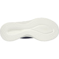 Skechers Ultra Flex 3.0 Easy Step Baskets Femme En Toile Bleu Marine/Lavande