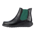 Fly London Salv Bottes Noires En Cuir Pour Femmes
